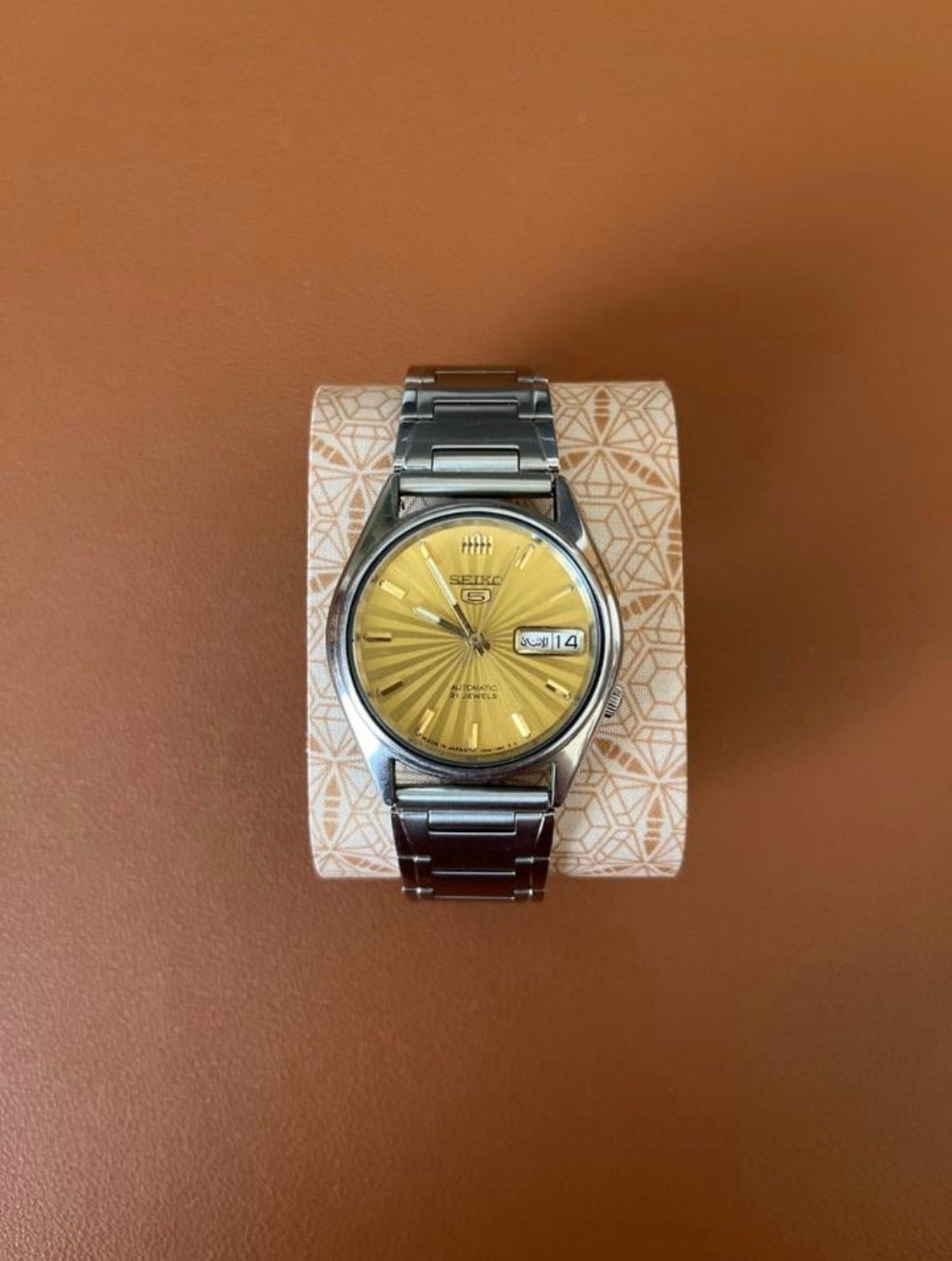 Seiko 5 horloge automatic 21 jewels made in Japan, Bijoux, Sacs & Beauté, Montres | Anciennes | Antiquités, Montre-bracelet, Seiko