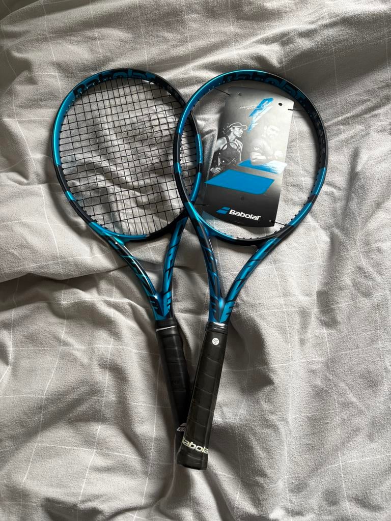 Babolat Pure Drive tennisracket, Sport en Fitness, Tennis, Ophalen of Verzenden, Zo goed als nieuw, Racket, L3
