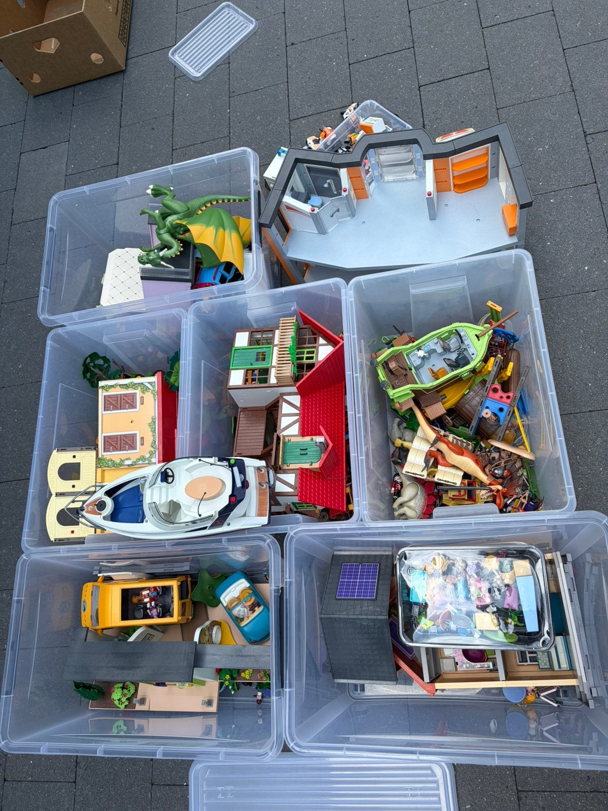 Groot lot Playmobil, Ophalen, Zo goed als nieuw