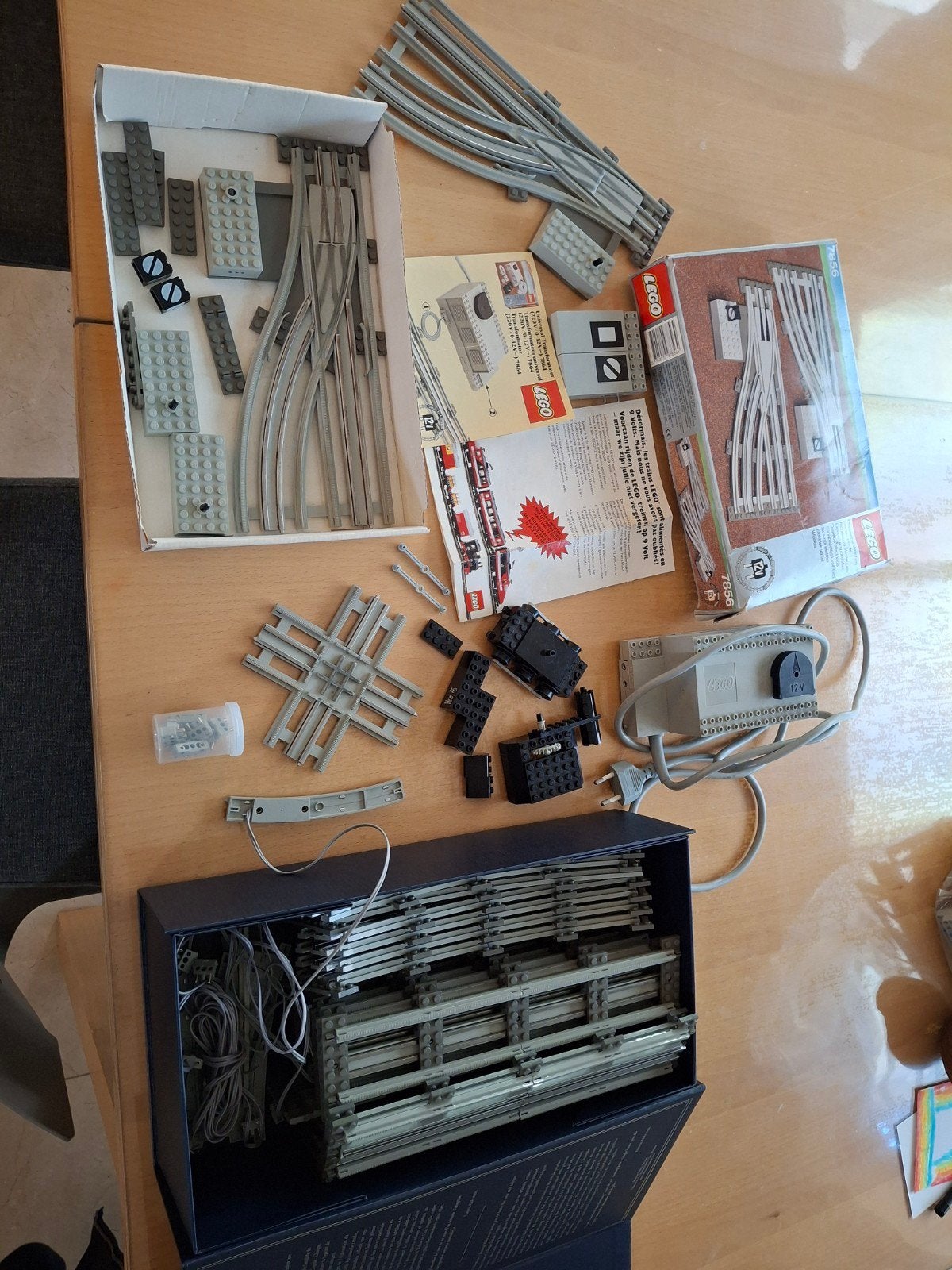 lego 12 V sets 7865 7856 7864 en sporen, Gebruikt, Overige thema's, Lego, Accessoire