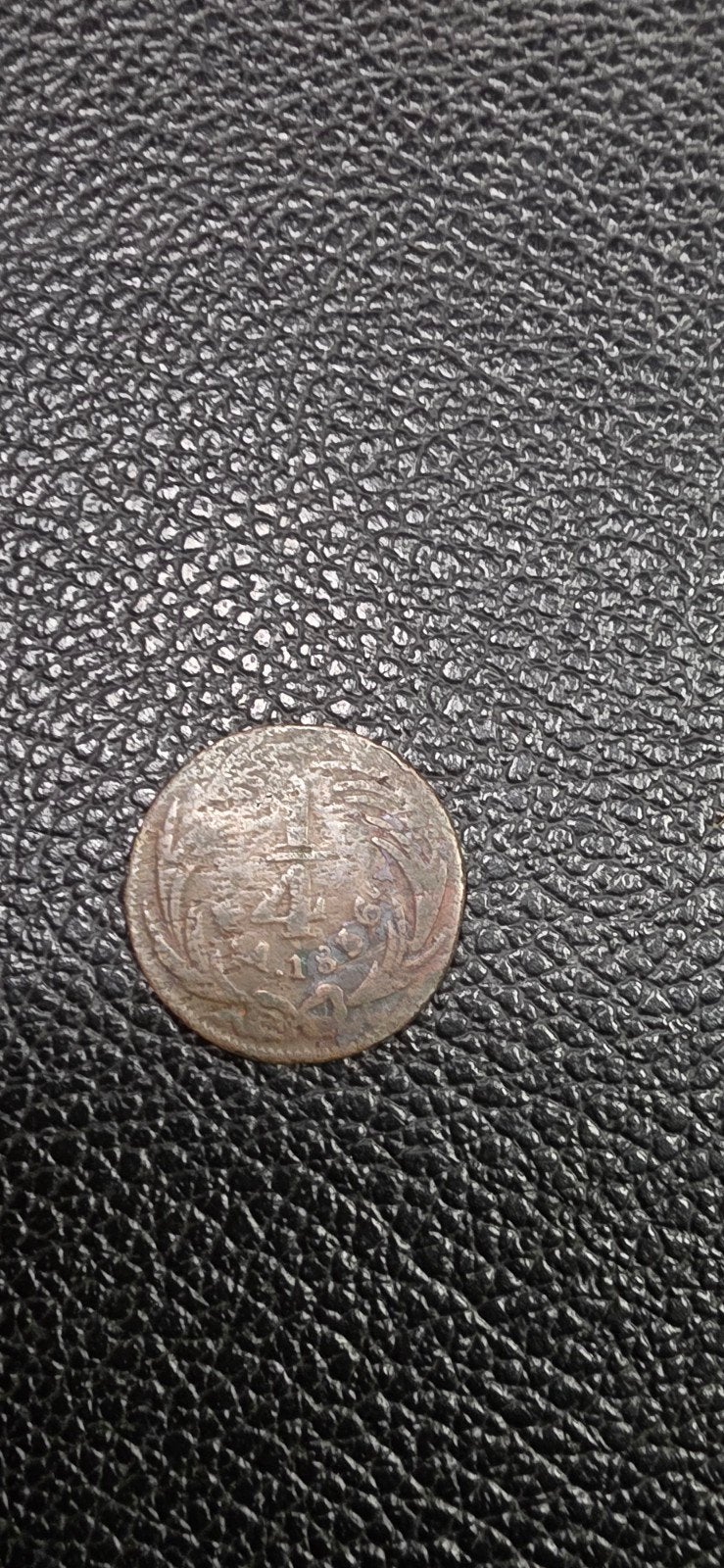 Mexico ¼ real 1836, Timbres & Monnaies, Enlèvement ou Envoi