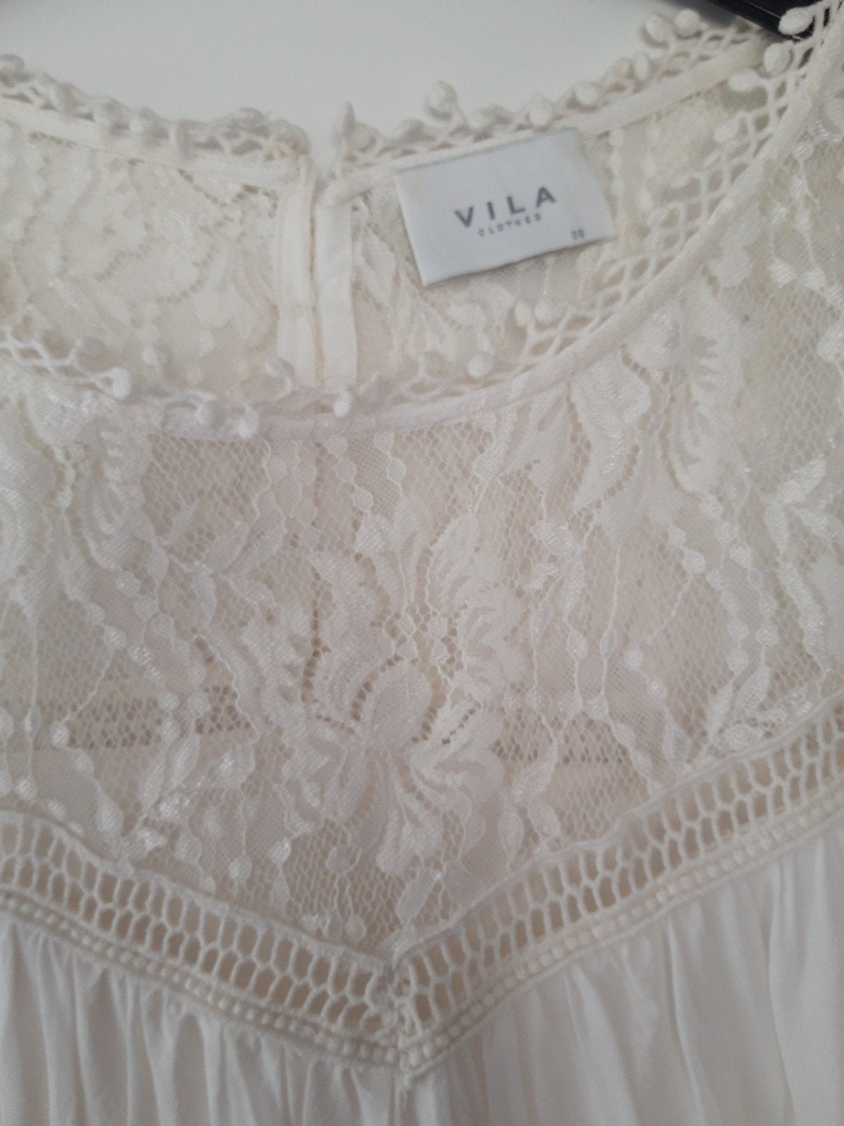 Volledig nieuw topje, Kleding | Dames, Topjes, Beige, Nieuw, Zonder mouw, Vila Clothes