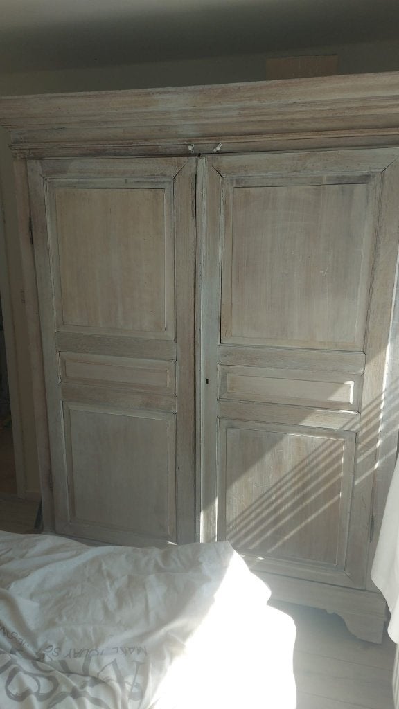 Garde robe, Maison & Meubles, Armoires | Penderies & Garde-robes, Avec porte(s), Comme neuf, Enlèvement, Chêne