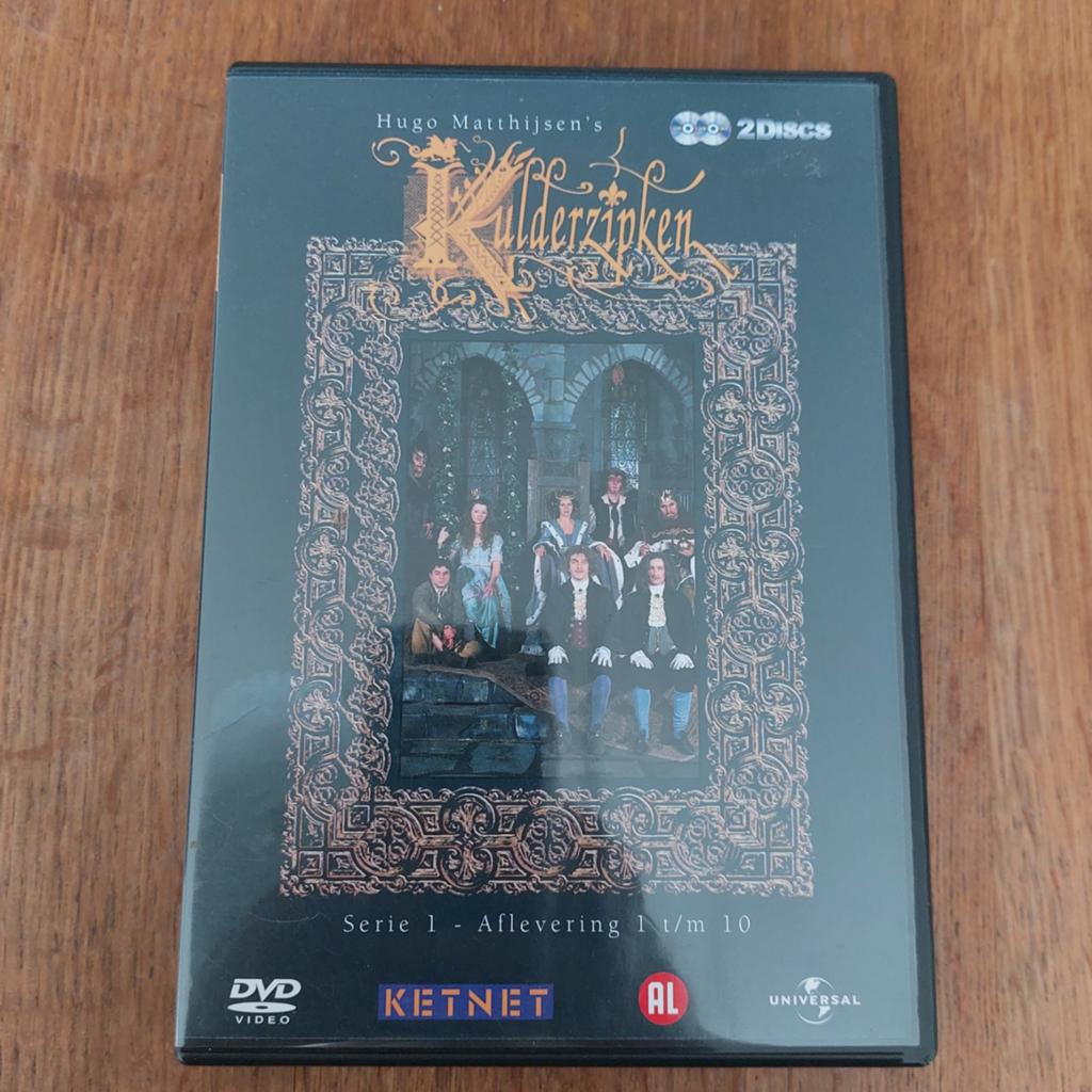 DVD - BOX  - KULDERZIPKEN  - SERIE 1  - VAN 1 t/m  10, CD & DVD, DVD | Néerlandophone, Enlèvement ou Envoi, Coffret, Comme neuf