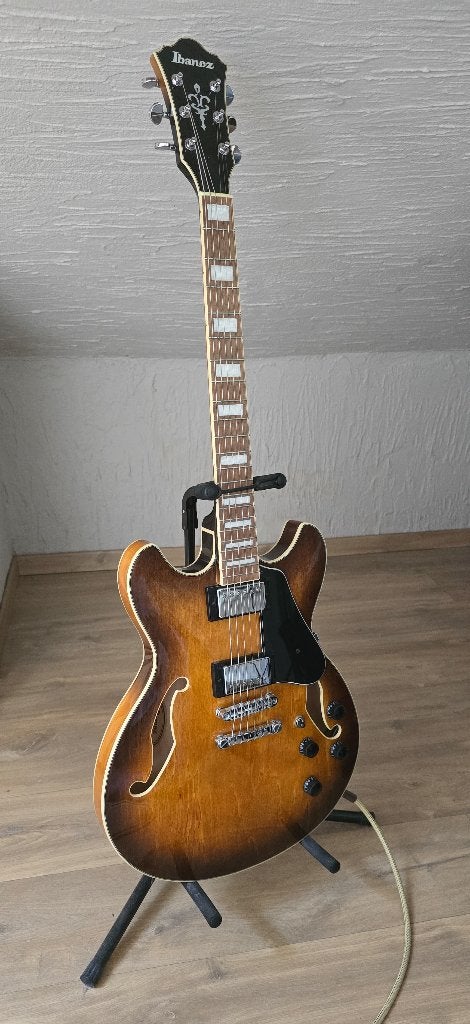 Ibanez AS73-TBC Tobacco Brown Artcore, Musique & Instruments, Instruments à corde | Guitares | Électriques, Enlèvement, Comme neuf