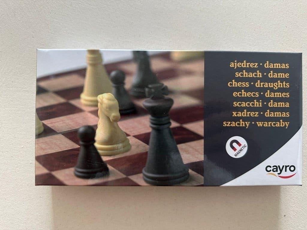 Travel edition - Schaak en dammen, Hobby en Vrije tijd, Een of twee spelers, Ophalen, Nieuw