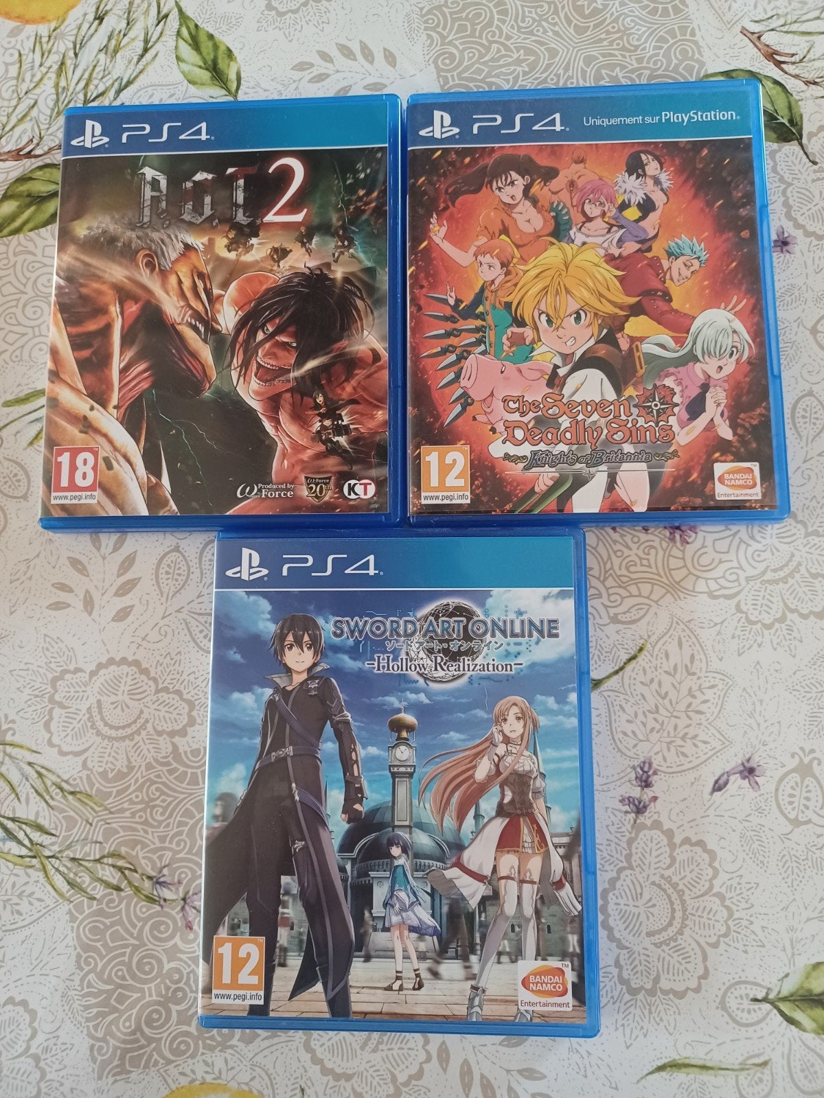 Jeux ps4 manga / anime, Enlèvement, Online
