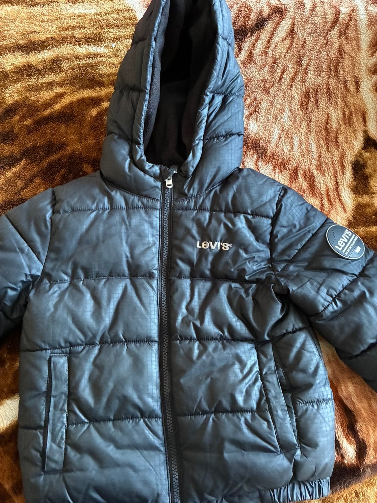 Levi's winterjas, Ophalen of Verzenden, Zo goed als nieuw, Jongen, Jas