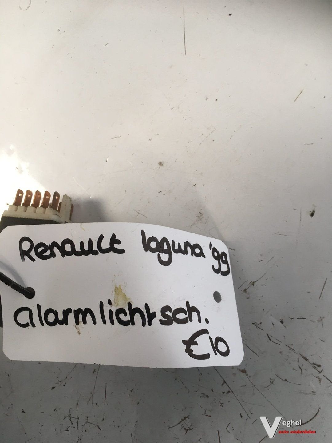 Renault Laguna 1999 Alarmlichtschakelaar, Gebruikt, -, -, Ophalen of Verzenden