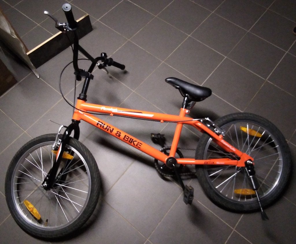 BMX fiets, Ophalen, Zo goed als nieuw