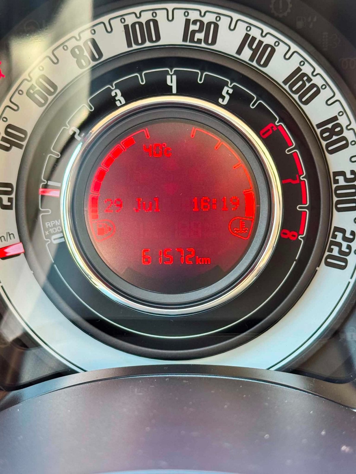 Fiat 500 lounge 1.2, Autos, Fiat, Achat, Boîte manuelle, Noir, 2 portes