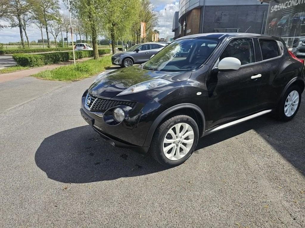 Nissan Juke 1.6 Tekna 4x2 + leder  44000 KM, Euro 5, 139 g/km, Zwart, Zwart