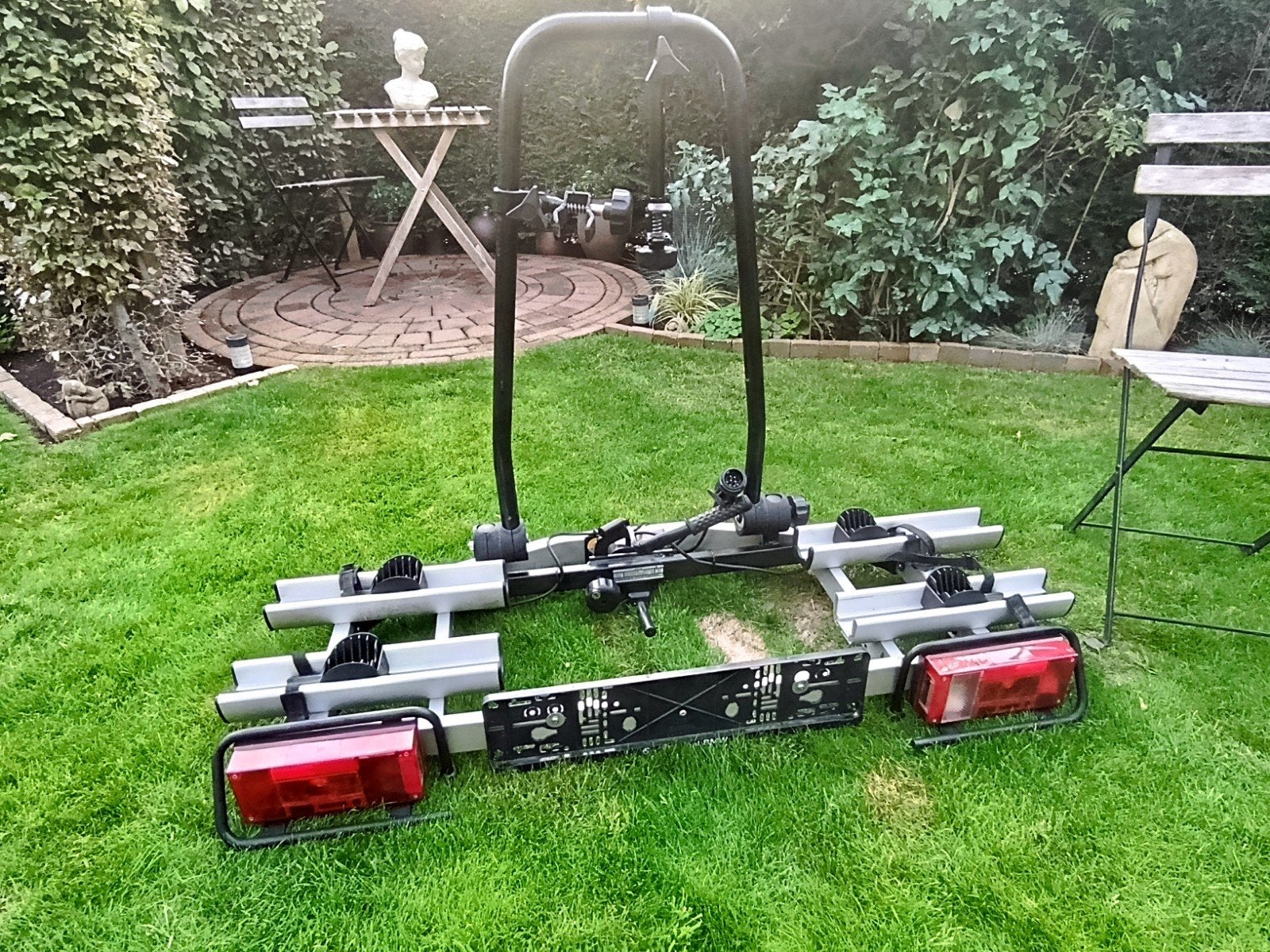 fietsdrager electrische fietsen €95, Ophalen, Zo goed als nieuw, 2 fietsen, Trekhaakdrager