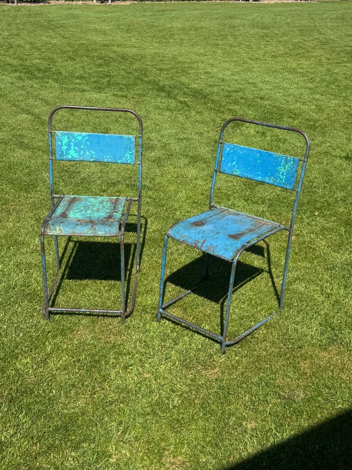Oude stoelen vintage stoel terrasstoel tuinstoelen, Ophalen