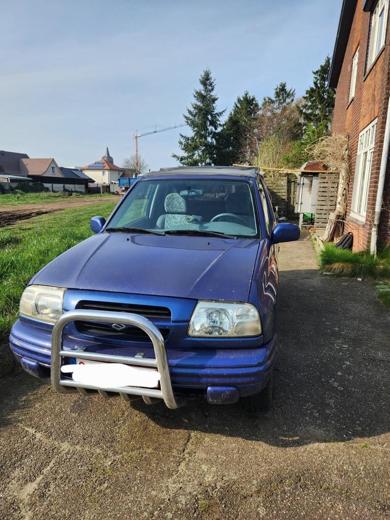 Suzuki Grand Vitara 1999 en extra banden, Autos, 1590 cm³, Airbags, Particulier, 1600 kg
