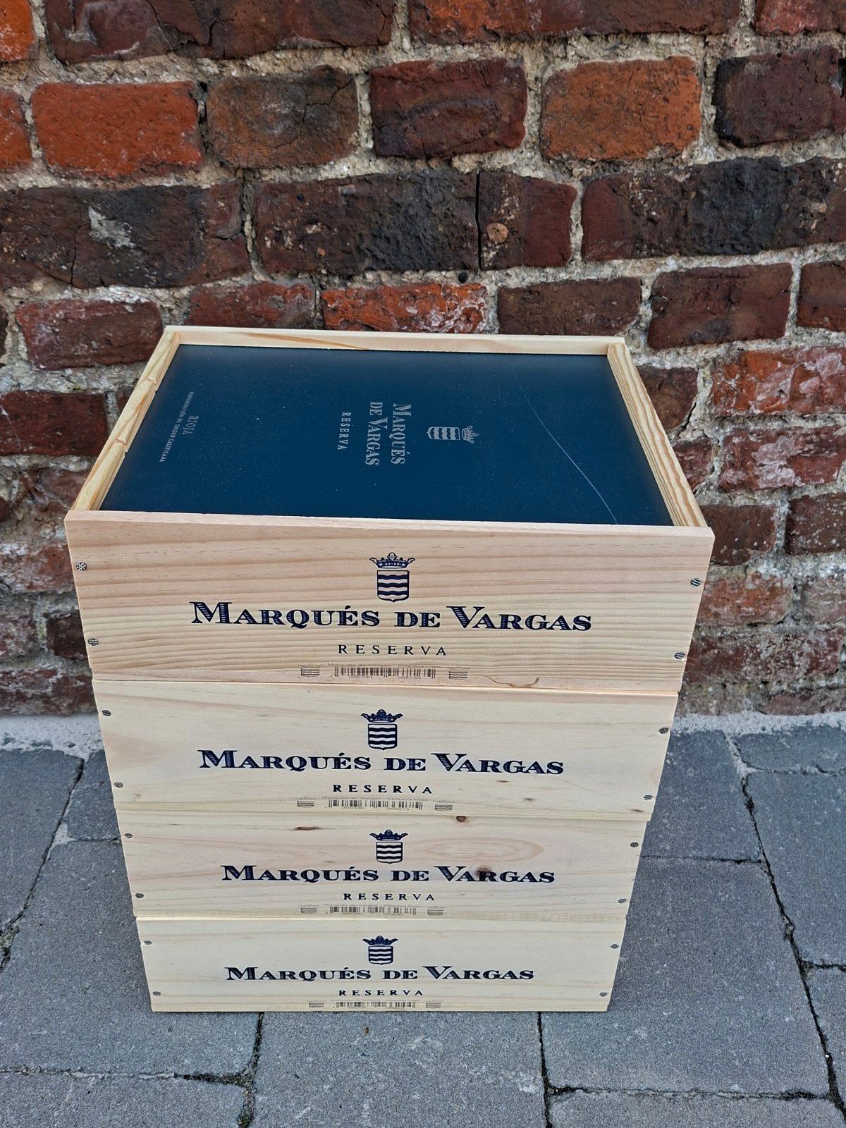 caisse à vin vide 3Bt 32x26x10cm caisse en bois, Maison & Meubles, Enlèvement