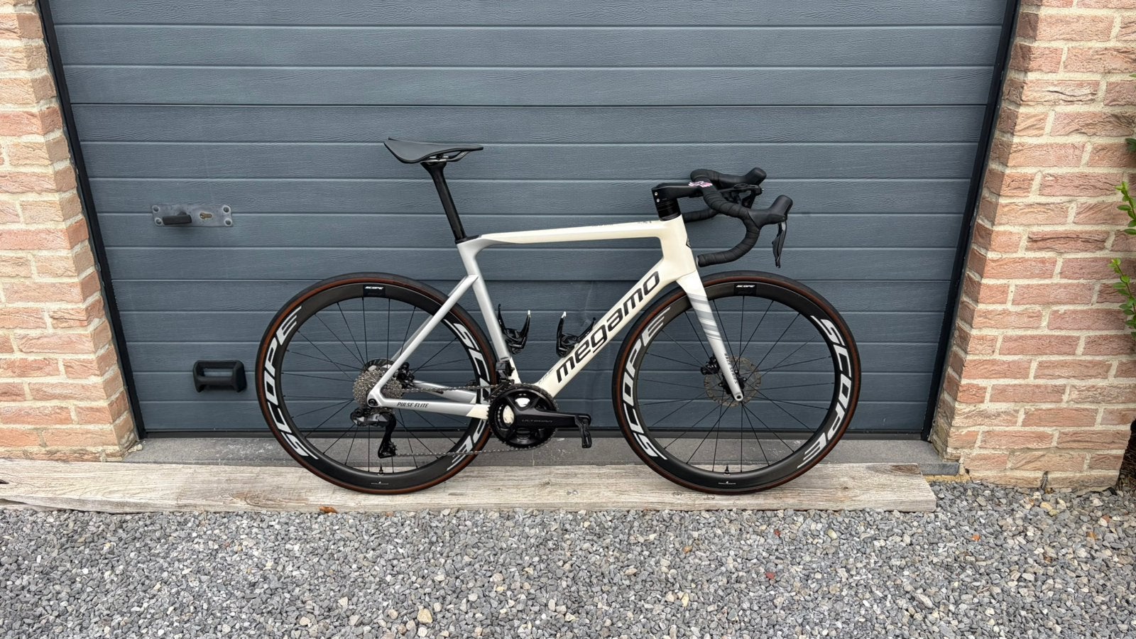 Megamo pulse elite 03sh12 racefiets, Fietsen en Brommers, Ophalen, 28 inch, Gebruikt, Meer dan 20 versnellingen