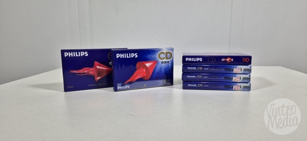 Philips CD One Cassettebandje | 90 Minuten | Nieuw in Folie, Cd's en Dvd's, Cassettebandjes, Ophalen of Verzenden, Nieuw in verpakking