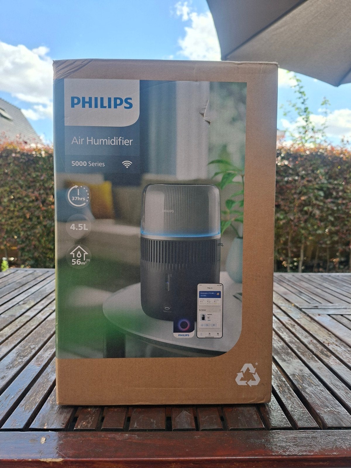 Luchtbevochtiger Philips 5000 series nieuwstaat!!, Ophalen, Zo goed als nieuw, Luchtbevochtiger