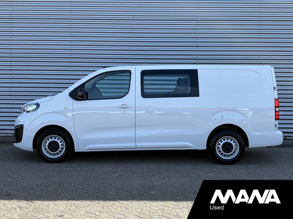 Peugeot Expert 2.0 BlueHDi 180 S&S L3 DC Automaat Cruise Cam, Auto's, Stof, Gebruikt, Wit, Bedrijf