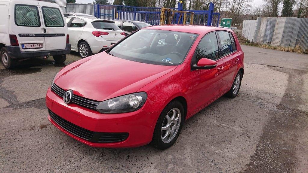 Volkswagen golf 6 5ptes 1400 essence 157000km clim GARANTIE, Auto's, Voorwielaandrijving, Euro 5, Stof, Parkeersensor