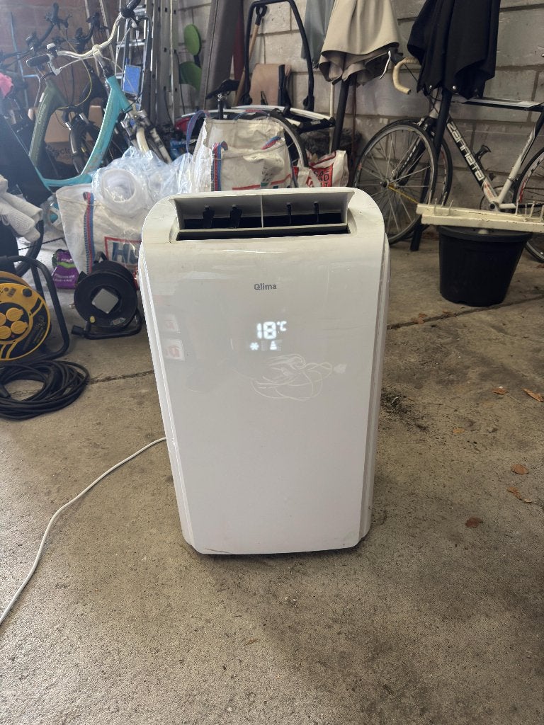 Qlima PH 534 – Mobiele airco & verwarming | Werkt perfect, Elektronische apparatuur, Airco's, Ophalen, Zo goed als nieuw, Mobiele airco