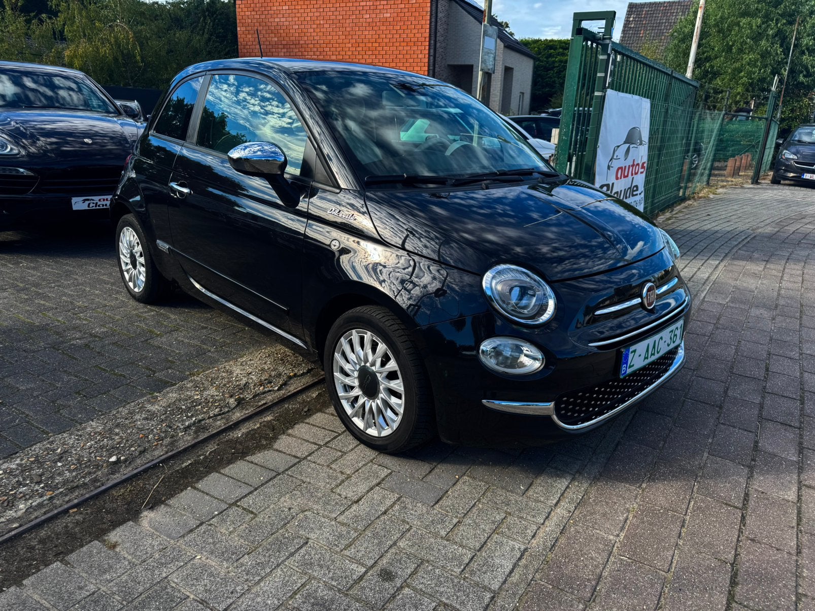 Fiat 500 1.0 Hybrid Dolcevita, Auto's, Voorwielaandrijving, 4 zetels, Euro 6, Zwart