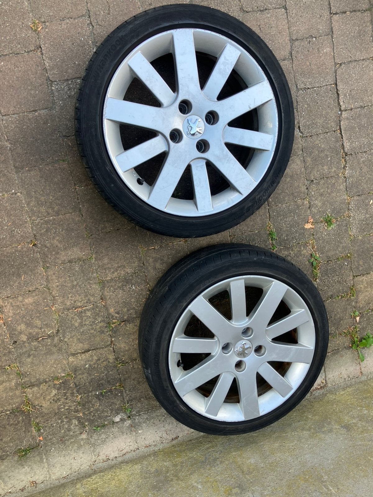 2x Jantes Hockenheim 17 pouces Peugeot, Autos : Pièces & Accessoires, Pneus & Jantes, Pneus et Jantes, Véhicule de tourisme, 205 mm
