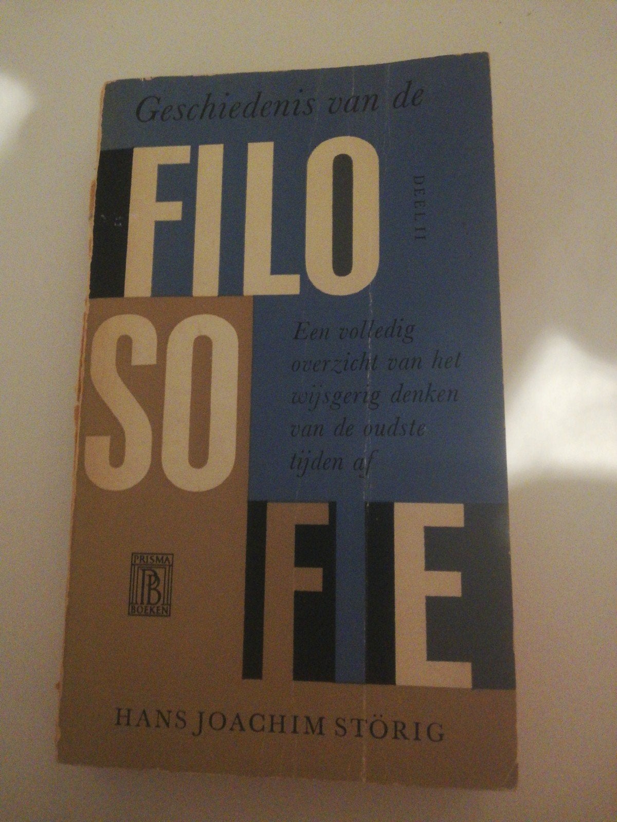 geschiedenis van de filosofie deel 2 - Hans Joachim Störig, Boeken, Filosofie, Ophalen of Verzenden, Gelezen, Algemeen, Hans Joachim störig