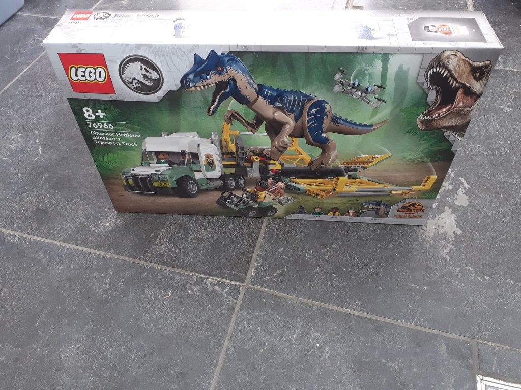 LEGO jurassic world 76966 allosaurus transporttruck, Jurassic World, Lego, Nieuw, Ophalen of Verzenden