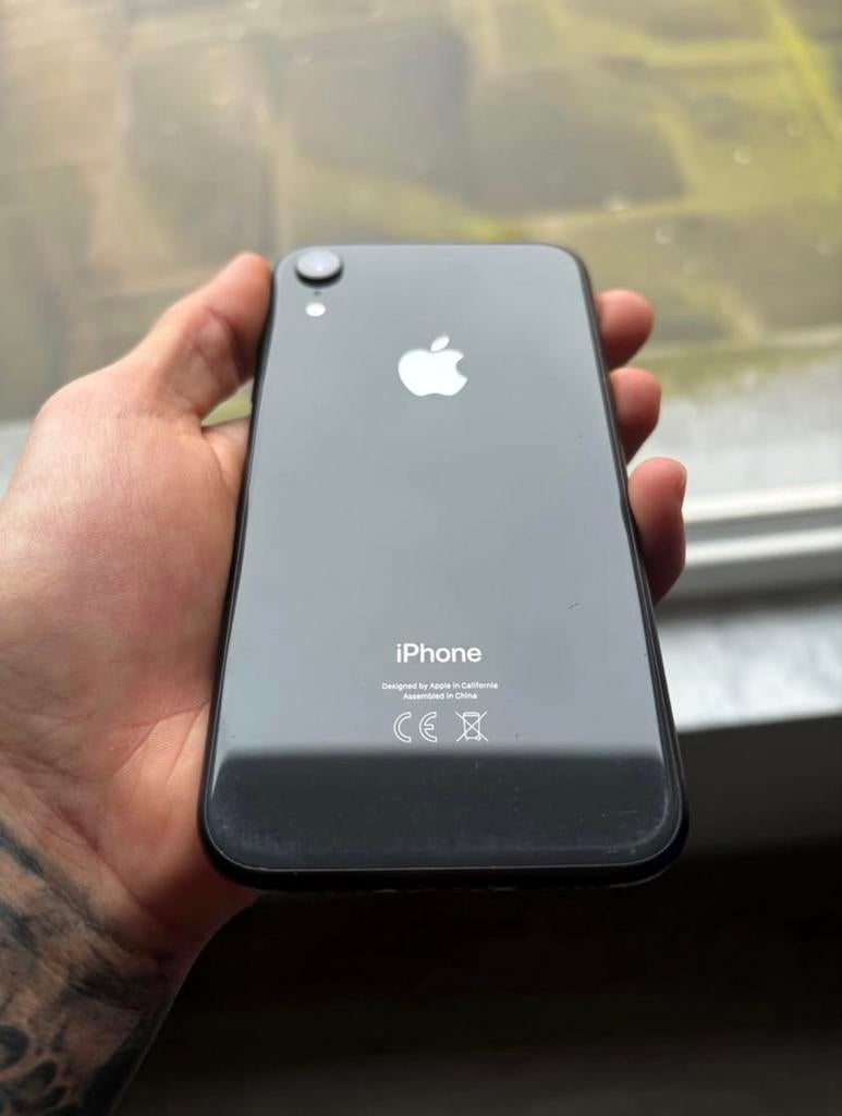 iPhone XR 128GB Black – In Topstaat!, Télécoms, Téléphonie mobile | Apple iPhone, 80 %, 128 GB, IPhone XR, Comme neuf