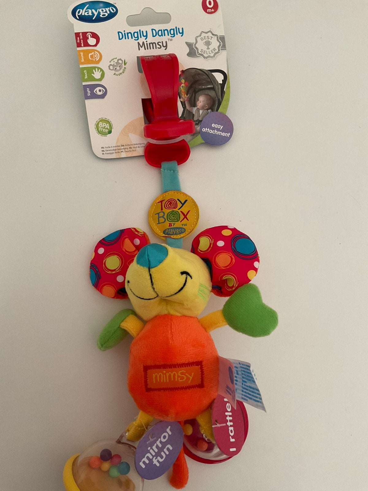 Babyspeelgoed, Ophalen of Verzenden, Nieuw, Rammelaar