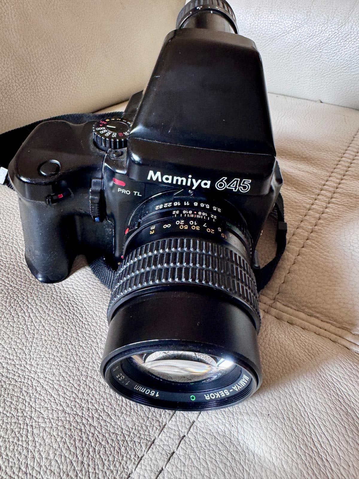 Mamiya 645 pro TL, Enlèvement ou Envoi, Utilisé
