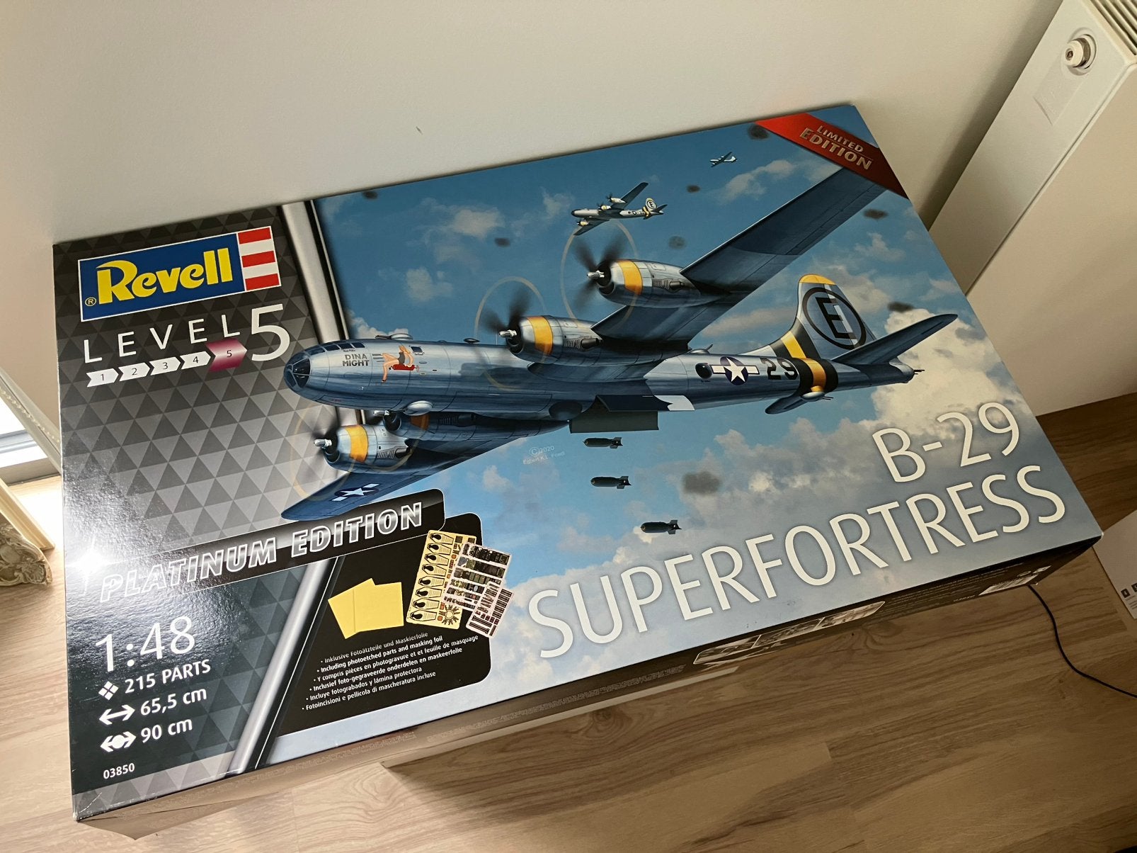 Revell B-29 Superfortress 1/48, Hobby en Vrije tijd, Ophalen, Revell, Nieuw, Groter dan 1:72