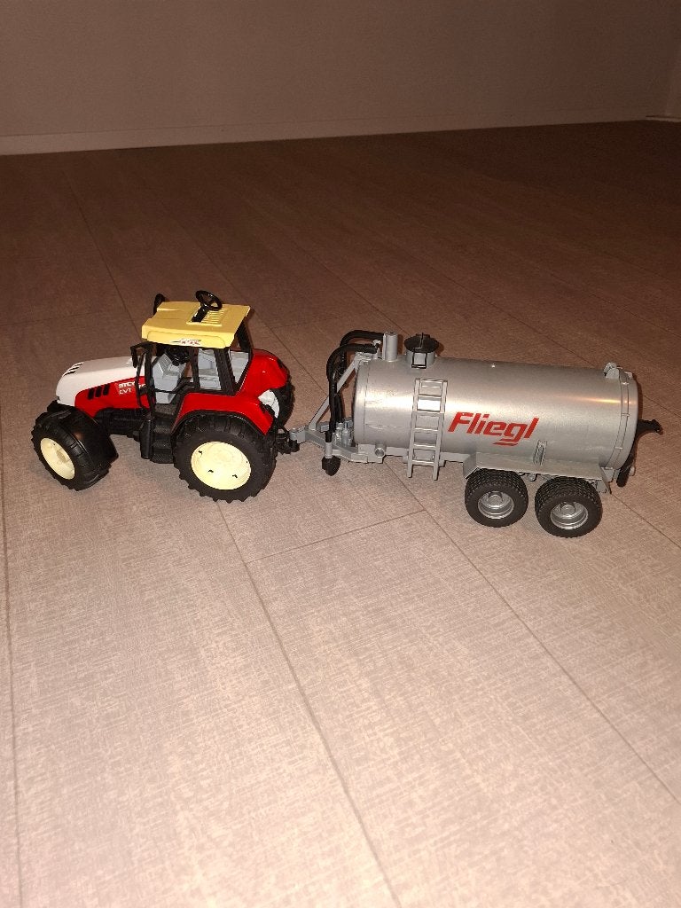 Bruder tractor Steyr 6300 Terrus CVT, Ophalen