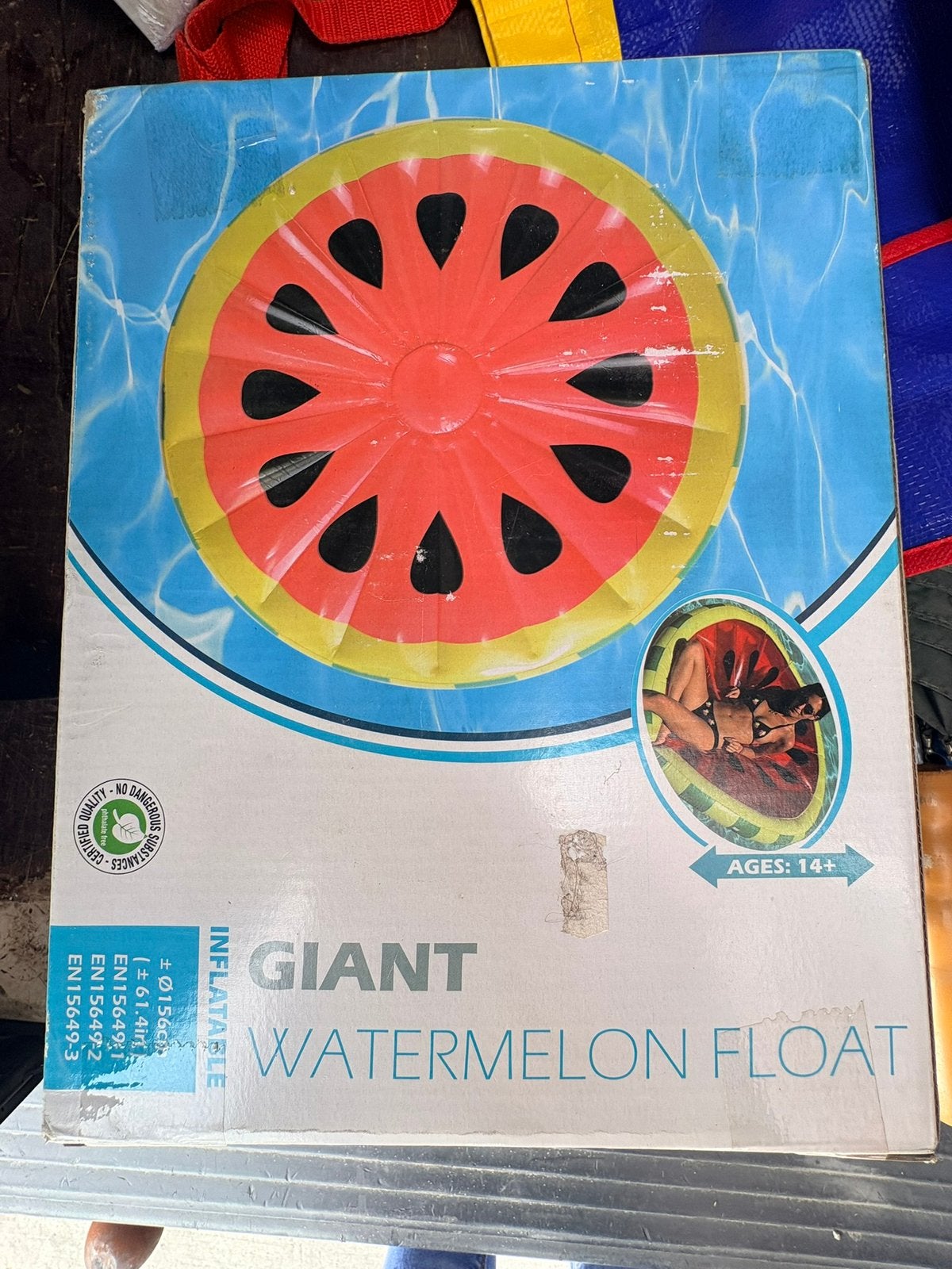 Opblaasbare watermeloen zwembad, Enfants & Bébés, Jouets | Extérieur | Figurines gonflables, Enlèvement ou Envoi, Neuf