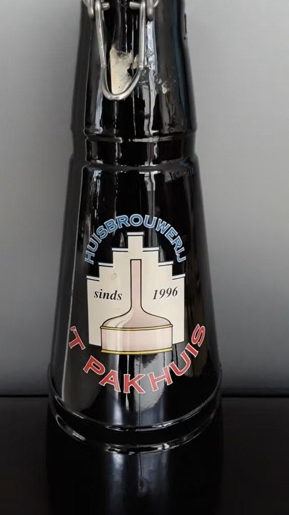 Bierfles huisbrouwerij 't pakhuis Antwerpen, Ophalen of Verzenden