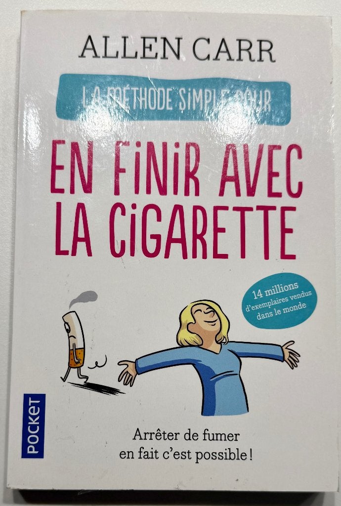 La méthode simple pour en finir avec la cigarette, Enlèvement ou Envoi, Neuf, Alan Carr