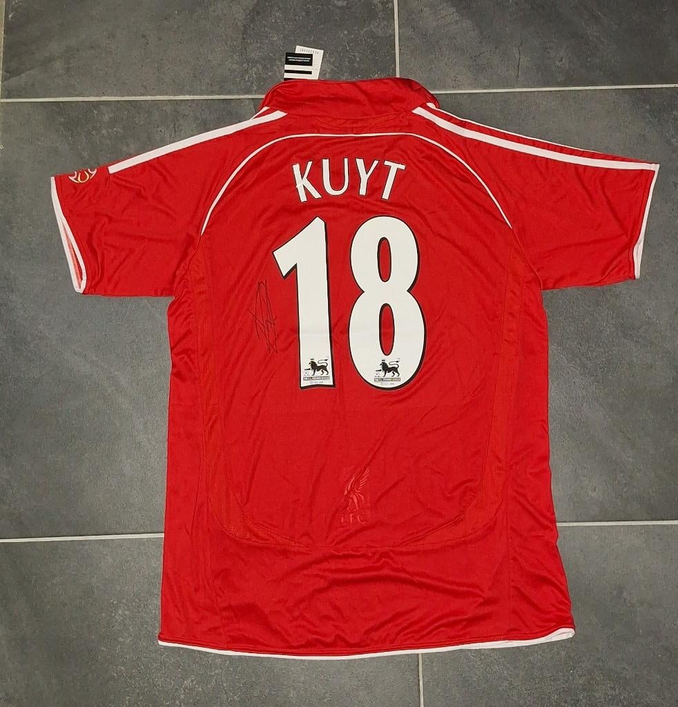 Shirt / voetbaltrui met handtekening; Dirk Kuyt # Liverpool, Verzenden, Nieuw, Shirt