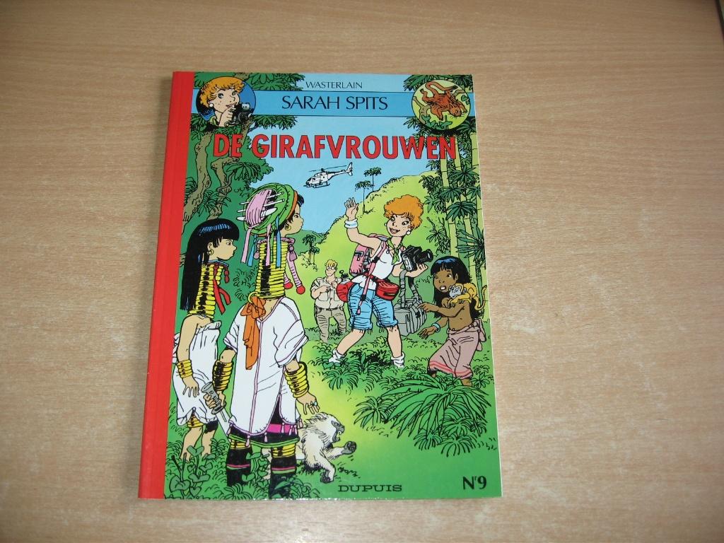 Sarah Spits 9 : De girafvrouwen - 1e druk 1995., Eén stripboek, Ophalen of Verzenden, Zo goed als nieuw, Marc Wasterlain