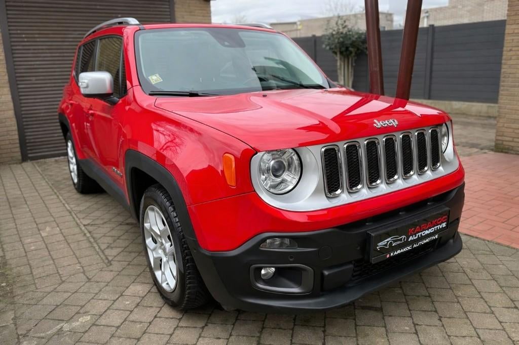 Jeep Renegade 1.4 Turbo 4x2 Limited DDCT, Leder, Bedrijf, 5 deurs, SUV of Terreinwagen