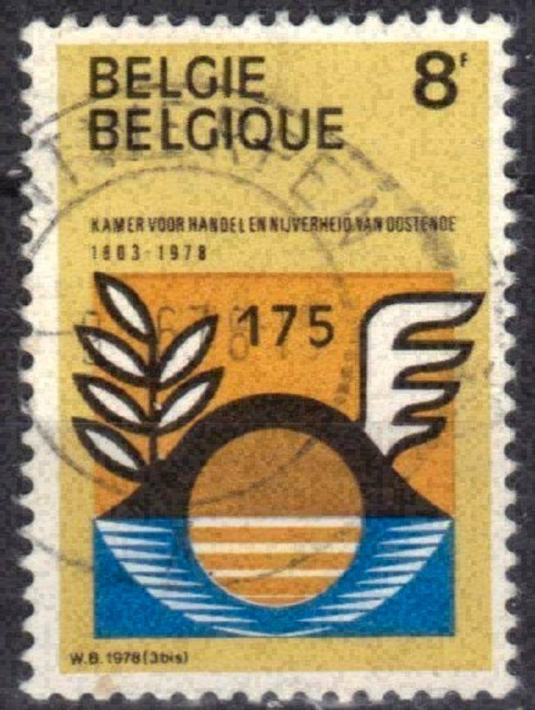 Belgie 1978 - Yvert 1884/OBP 1889 - Oostende (ST), Postzegels en Munten, Postzegels | Europa | België, Verzenden, Gestempeld, Gestempeld