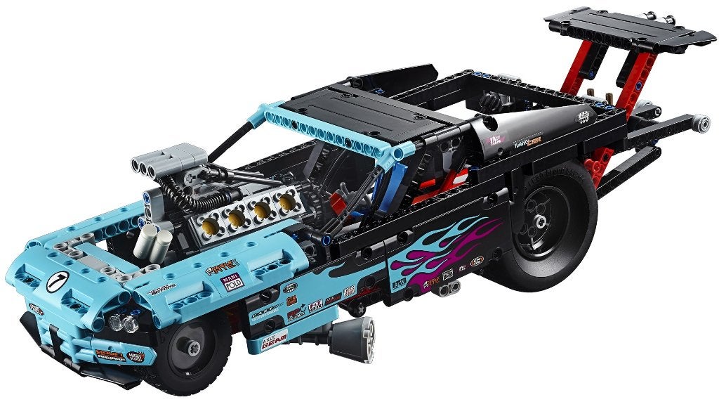Lego Technic 42050 Drag Racer, Kinderen en Baby's, Lego, Ophalen of Verzenden, Zo goed als nieuw, Technic