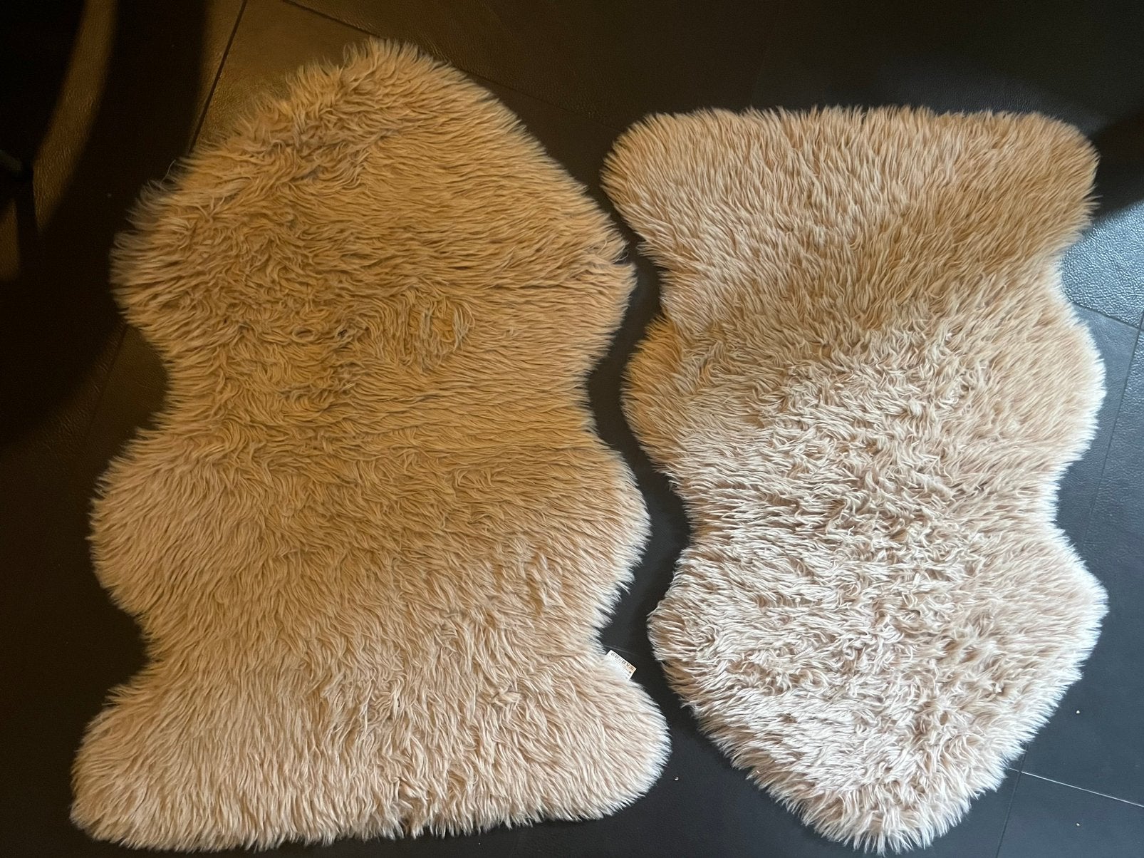 Vloermat schaap wol 2 stuks beschikbaar, Ophalen of Verzenden, Zo goed als nieuw