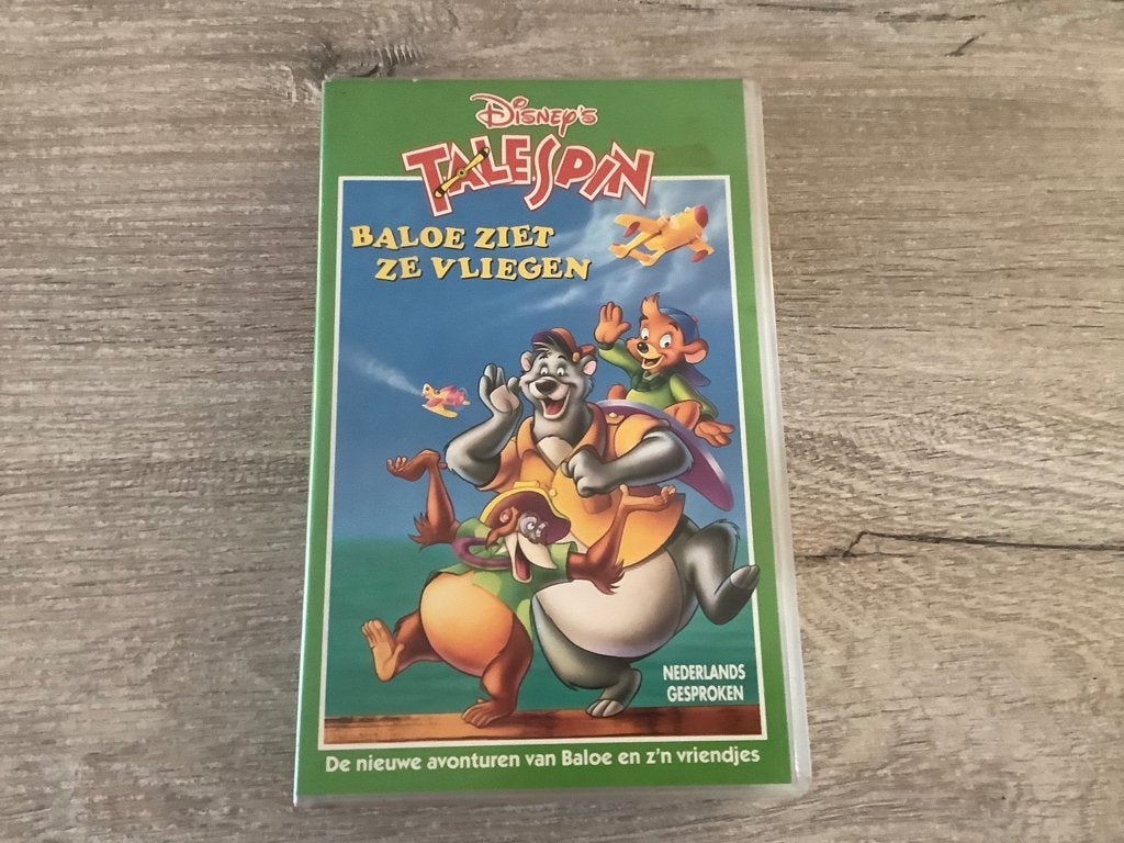 Disney Talespin VHS video (Nieuw) (1994), Tekenfilm, Alle leeftijden, Nieuw in verpakking, VHS