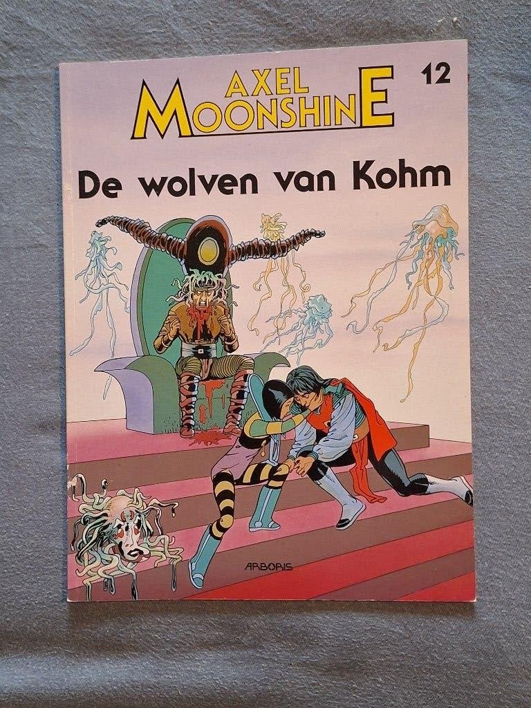 Axel Moonshine 12: de wolven van Kohm, Boeken, Eén stripboek, Ophalen of Verzenden, Zo goed als nieuw