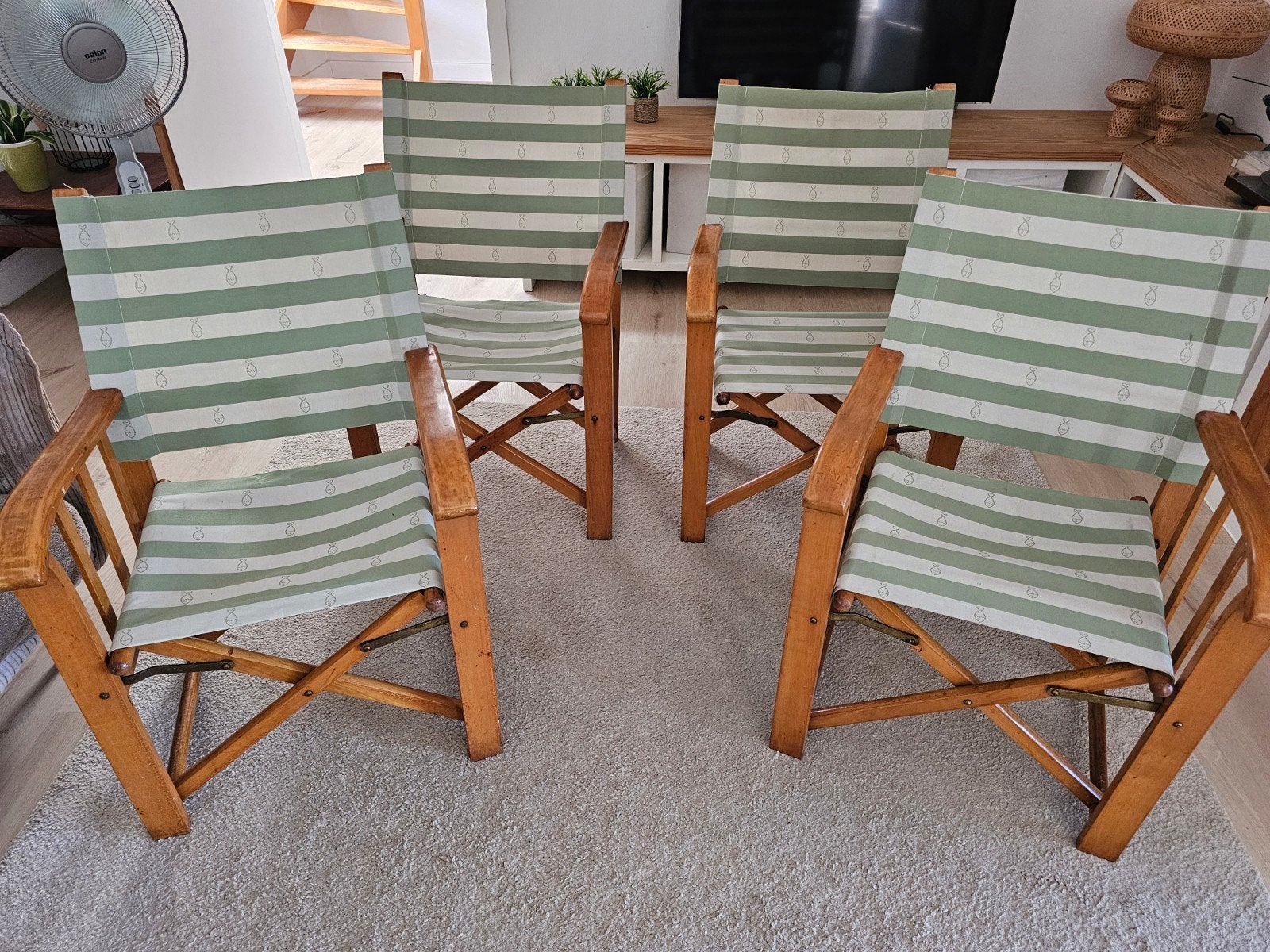 Chaises de directeur/chaises de jardin Torck., Enlèvement