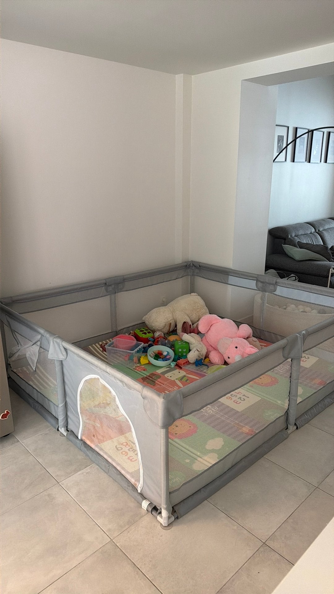 Speelbox XL + mat, Ophalen, Zo goed als nieuw, Vierkant