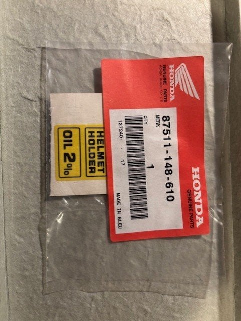 Honda Camino originele 2% sticker, Fietsen en Brommers, Ophalen of Verzenden, Nieuw