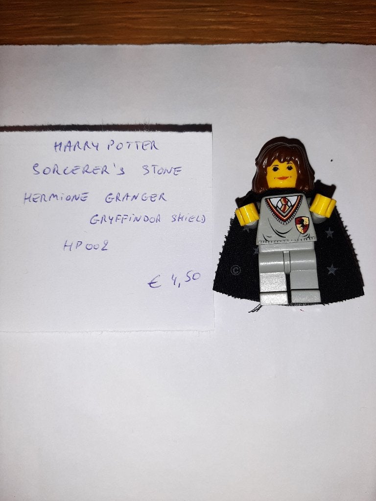 LEGO Minifig Harry Potter - hp002 Hermione Granger, Enlèvement ou Envoi, Lego, Harry Potter, Minifigurine